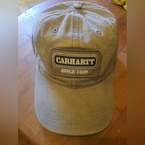 Men's Carhartt Gray Patch Cap Adjustable Cool Fade